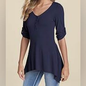 Navy Venus top